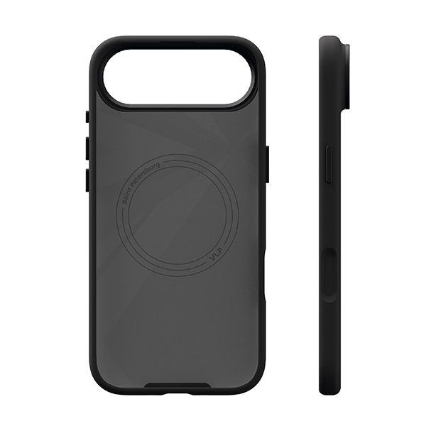 Чехол защитный VLP Aster Pro Case с MagSafe для iPhone 17 Pro, черный